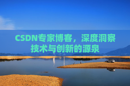 CSDN专家博客，深度洞察技术与创新的源泉